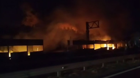 Война, 28 августа. Взрывы под Киевом: масштабный пожар с детонацией. В Энгельсе бойцы «Альфы» СБУ поразили ракетоносец ТУ-95МС