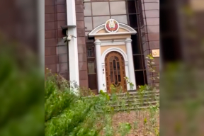Як выглядае пасольства Беларусі ў Кіеве