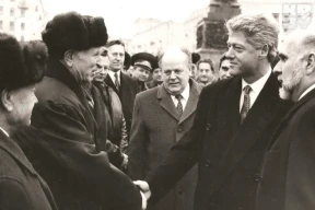 32 года назад Беларусь посетили Билл и Хиллари Клинтон